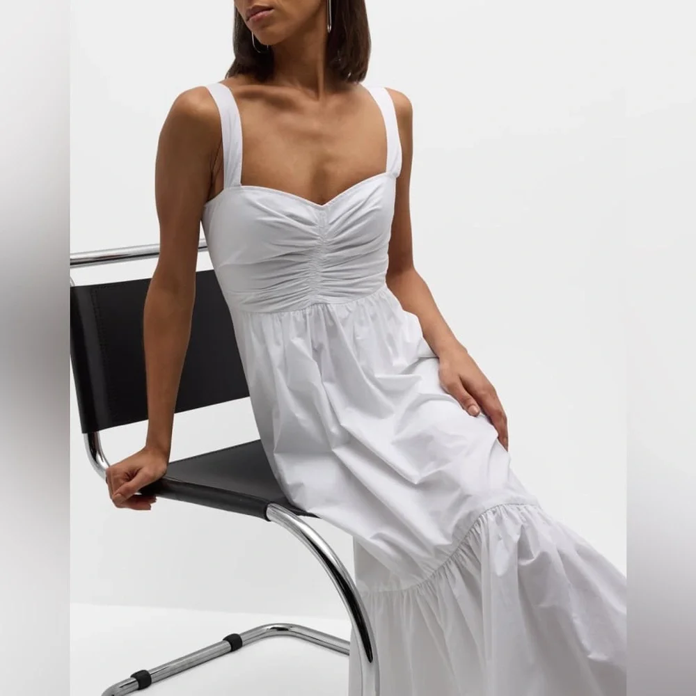 A.L.C Lilah II Cotton Midi Dress, Size 0, BRAND NEW, $495